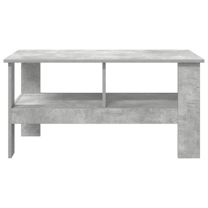 vidaXL Couchtisch Beton Grau 90 x 50 x 45 cm Holzwerkstoff