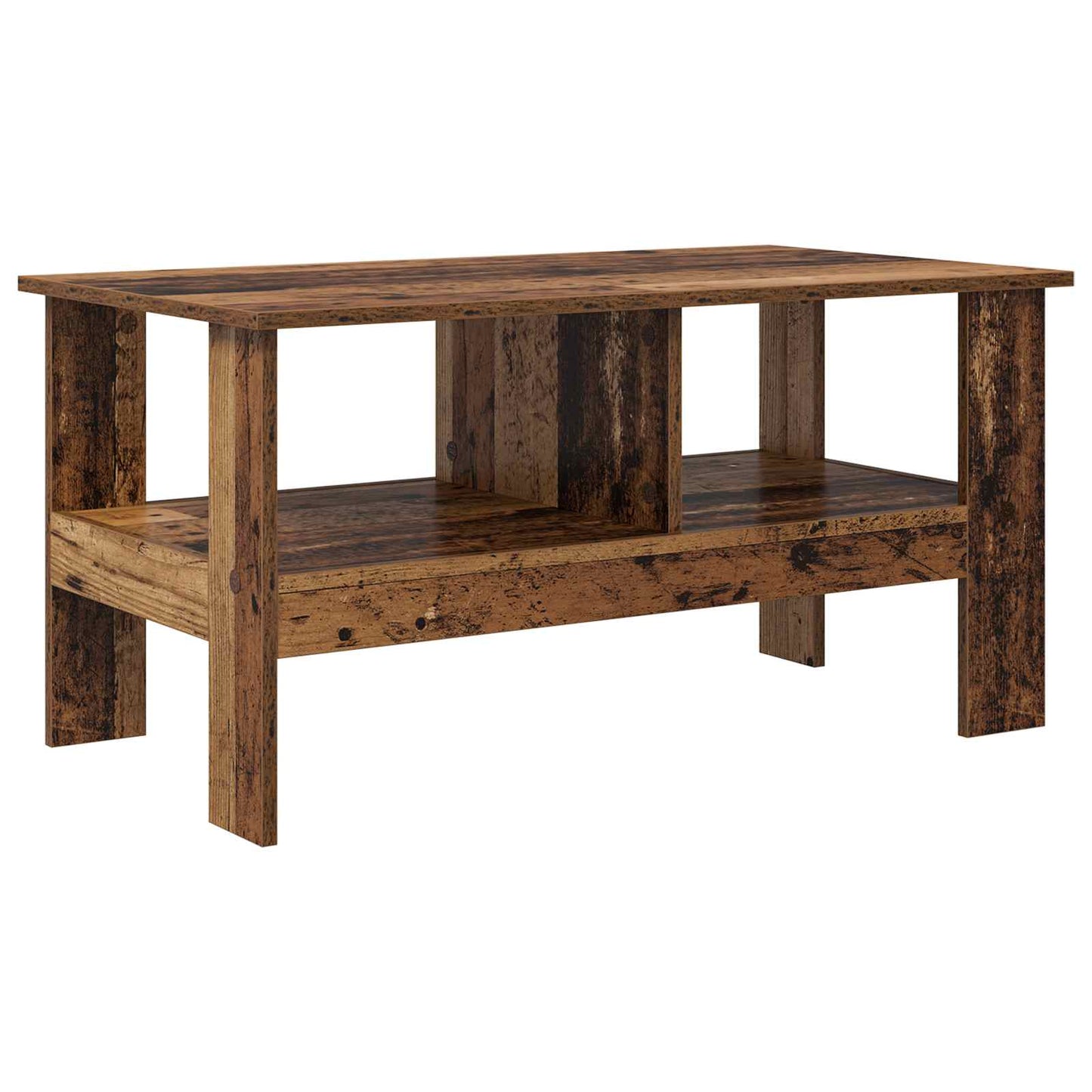 Couchtisch Altholz 90 x 50 x 45 cm Holzwerkstoff