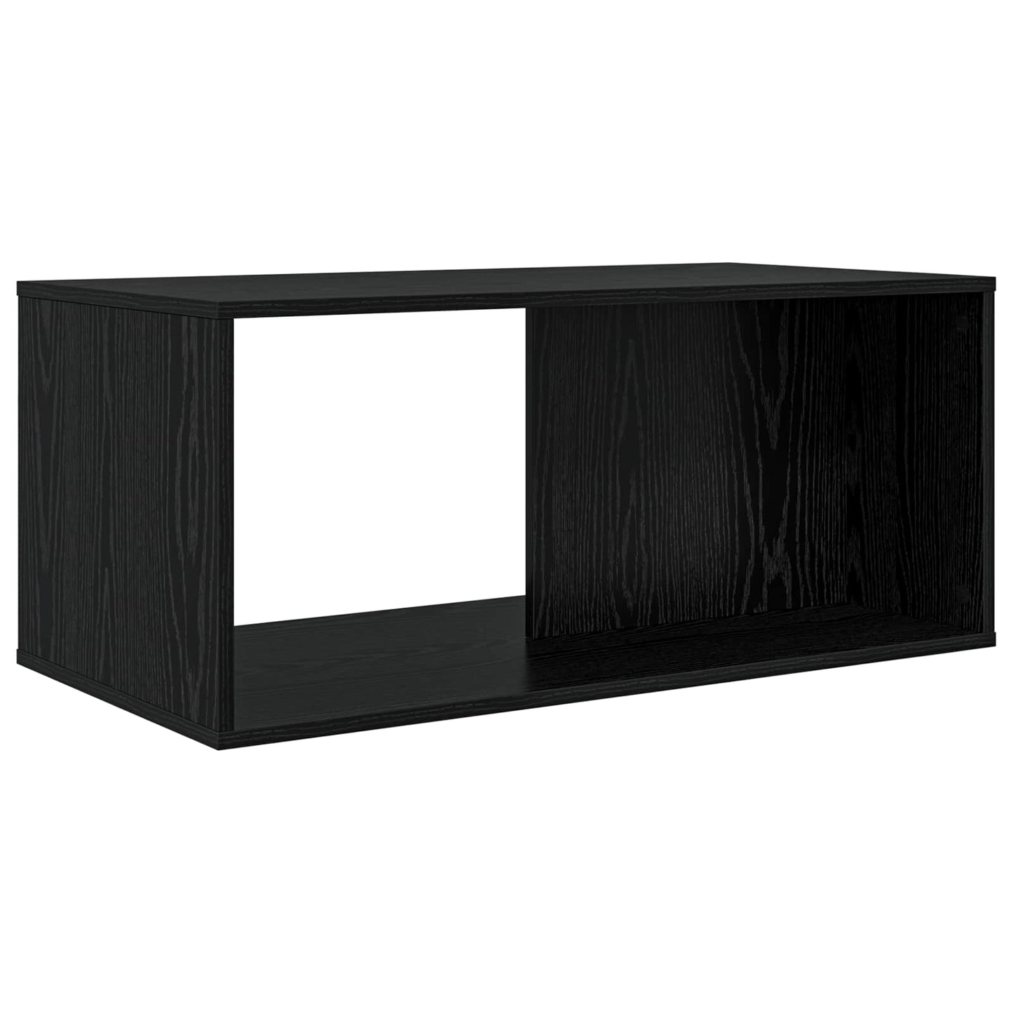 vidaXL Kaffeetisch Set 2 pcs Schwarz Eichen-Optik Holzwerkstoff