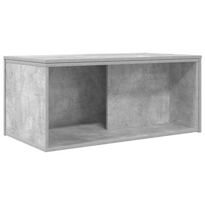 vidaXL Kaffeetisch Set 2 pcs Beton Grau Holzwerkstoff
