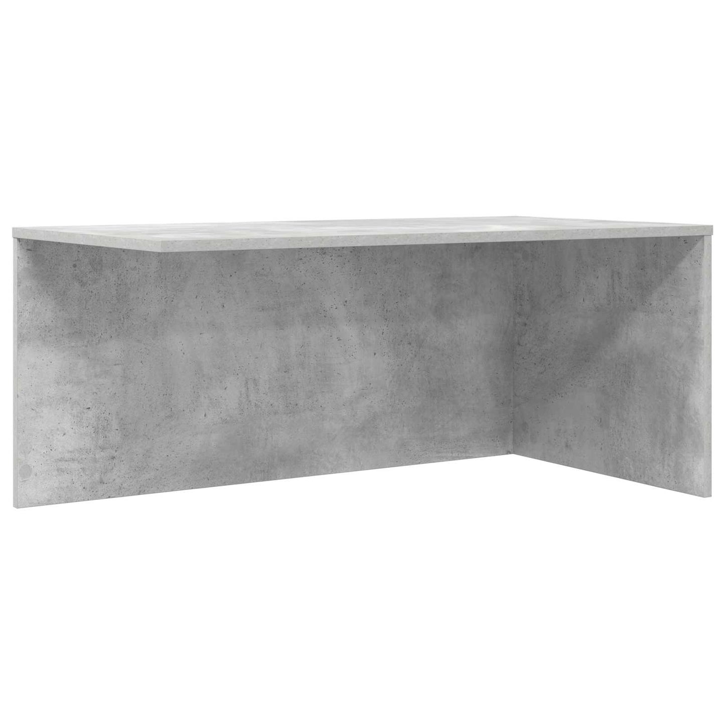 vidaXL Kaffeetisch Set 2 pcs Beton Grau Holzwerkstoff
