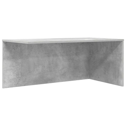 vidaXL Kaffeetisch Set 2 pcs Beton Grau Holzwerkstoff
