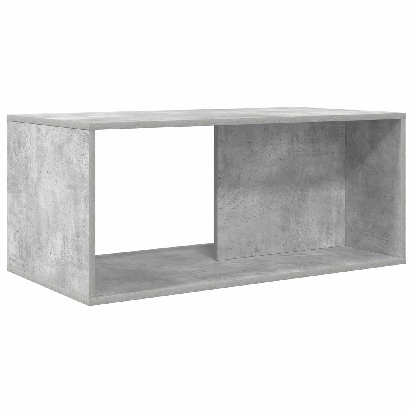 vidaXL Kaffeetisch Set 2 pcs Beton Grau Holzwerkstoff