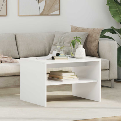 vidaXL Couchtisch Weiß 60 x 50 x 40 cm Holzwerkstoff