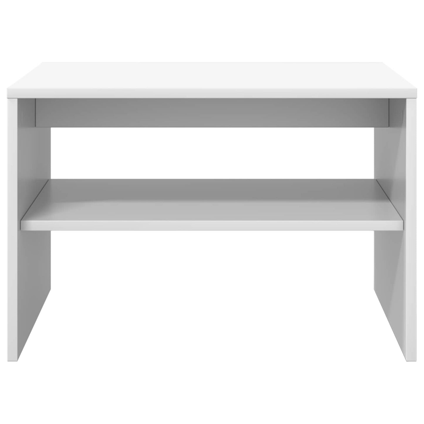 vidaXL Couchtisch Weiß 60 x 50 x 40 cm Holzwerkstoff