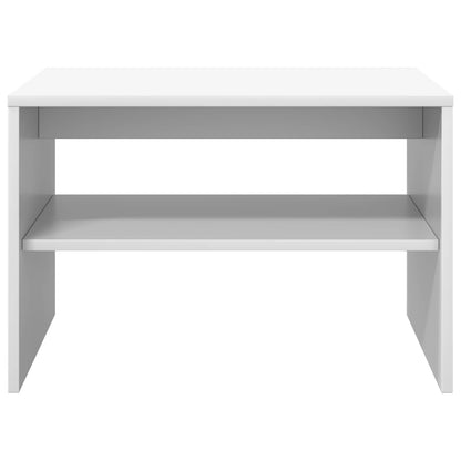 vidaXL Couchtisch Weiß 60 x 50 x 40 cm Holzwerkstoff