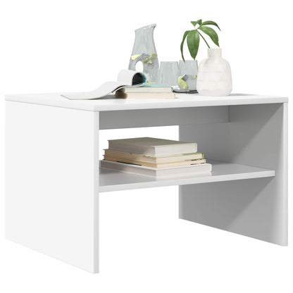 vidaXL Couchtisch Weiß 60 x 50 x 40 cm Holzwerkstoff