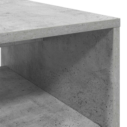 Couchtisch Beton Grau 60 x 50 x 40 cm Holzwerkstoff