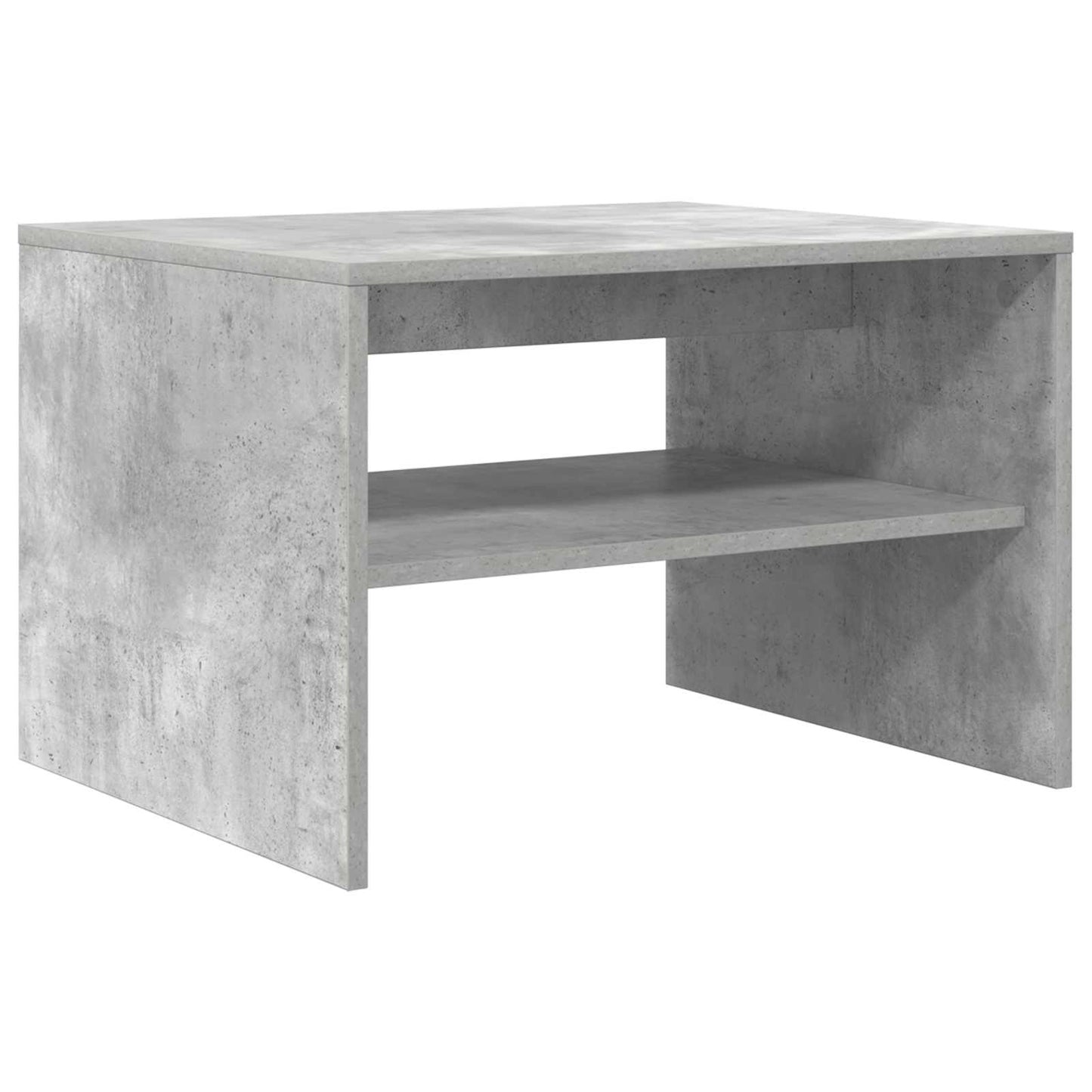 Couchtisch Beton Grau 60 x 50 x 40 cm Holzwerkstoff