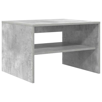 Couchtisch Beton Grau 60 x 50 x 40 cm Holzwerkstoff