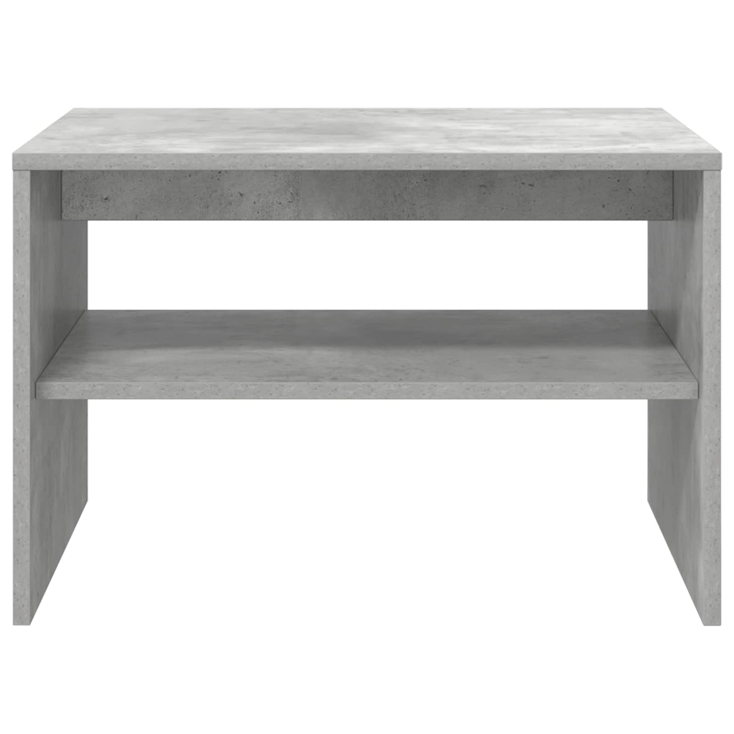 Couchtisch Beton Grau 60 x 50 x 40 cm Holzwerkstoff