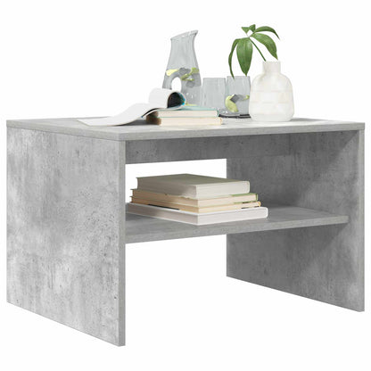 Couchtisch Beton Grau 60 x 50 x 40 cm Holzwerkstoff