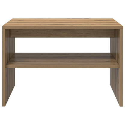 vidaXL Couchtisch Artisan-Eiche 60 x 50 x 40 cm Holzwerkstoff