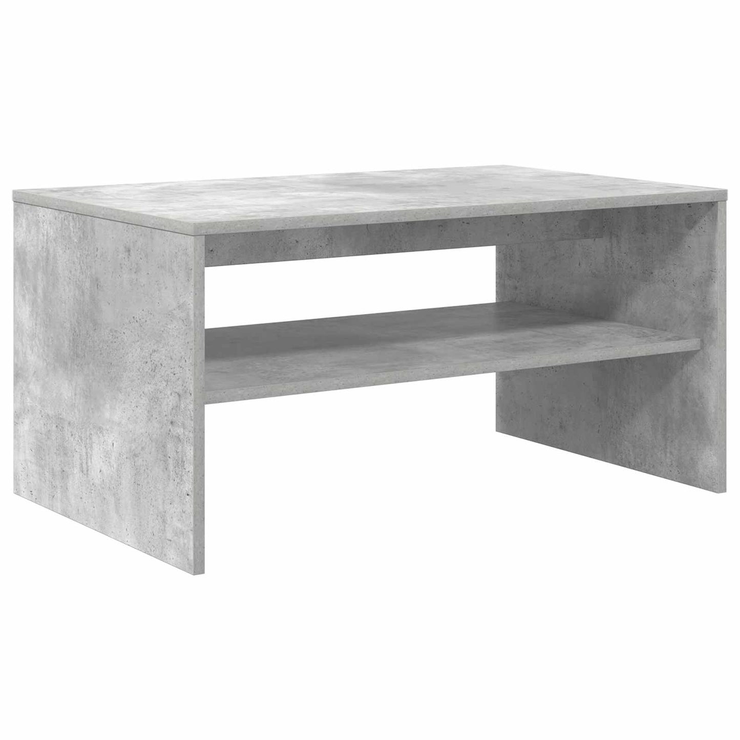 Couchtisch Beton Grau 80 x 50 x 40 cm Holzwerkstoff