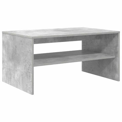 Couchtisch Beton Grau 80 x 50 x 40 cm Holzwerkstoff