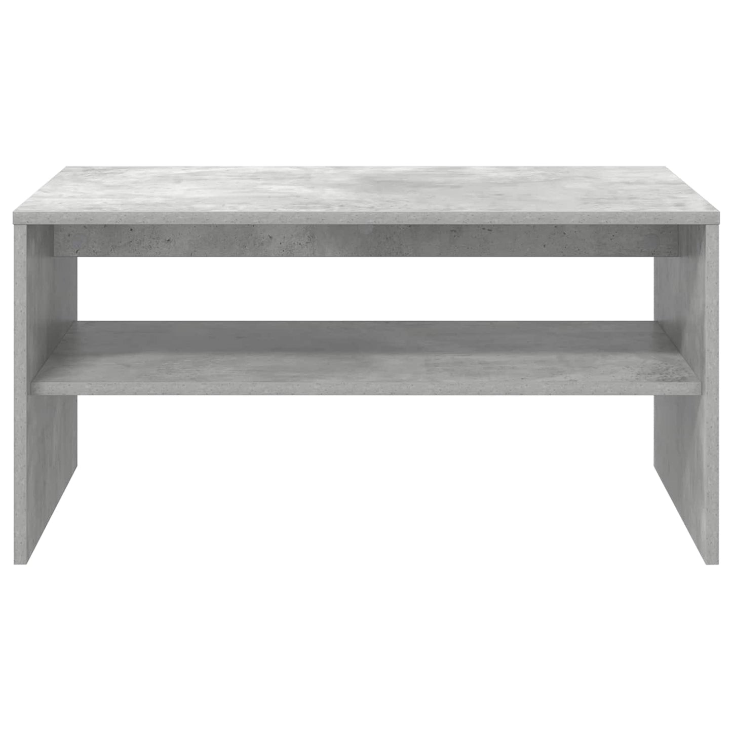Couchtisch Beton Grau 80 x 50 x 40 cm Holzwerkstoff