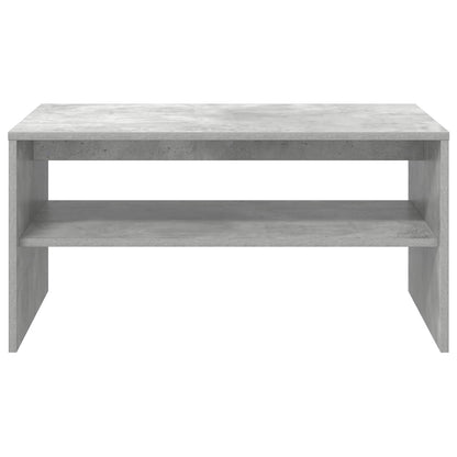 Couchtisch Beton Grau 80 x 50 x 40 cm Holzwerkstoff