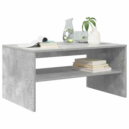 Couchtisch Beton Grau 80 x 50 x 40 cm Holzwerkstoff