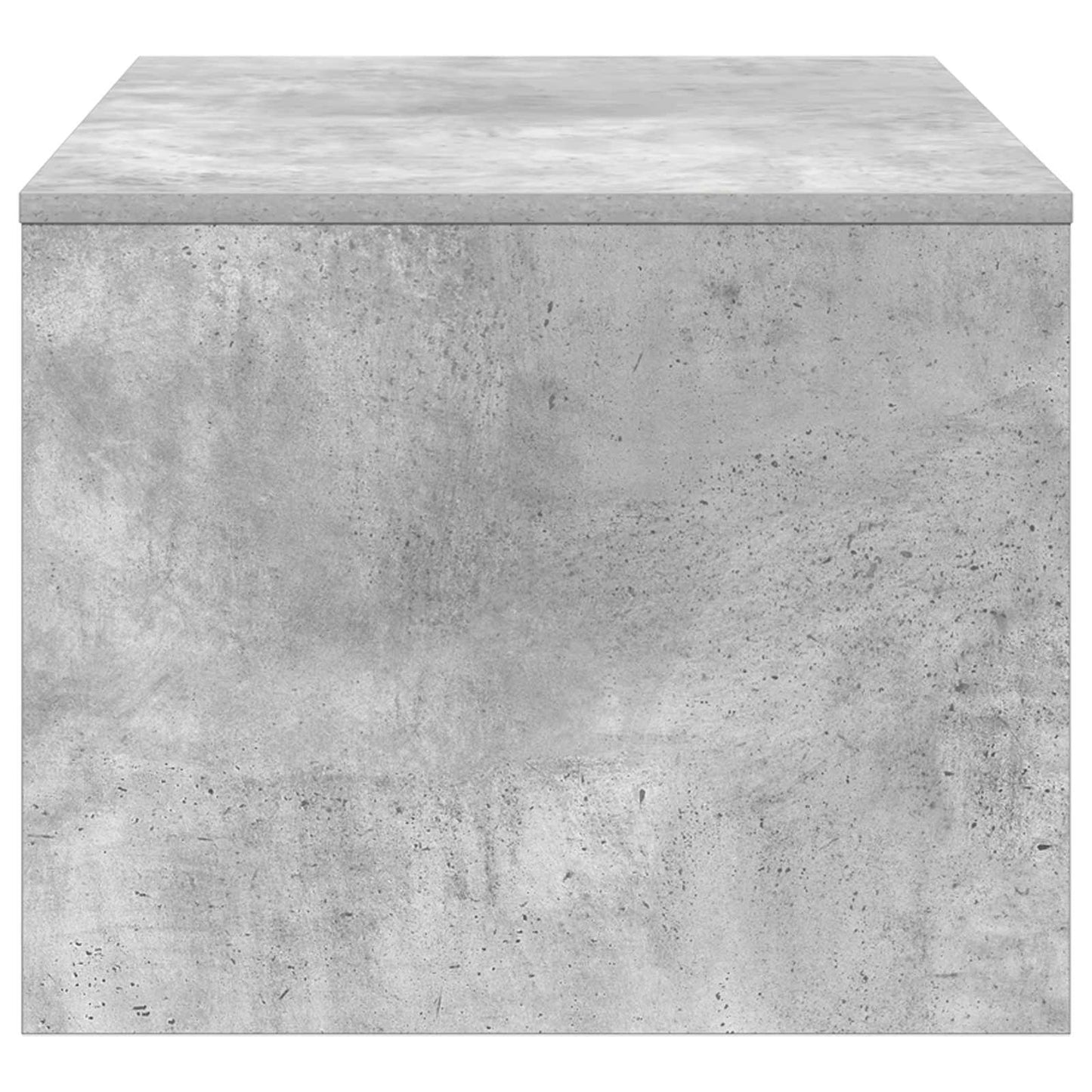 Couchtisch Beton Grau 80 x 50 x 40 cm Holzwerkstoff