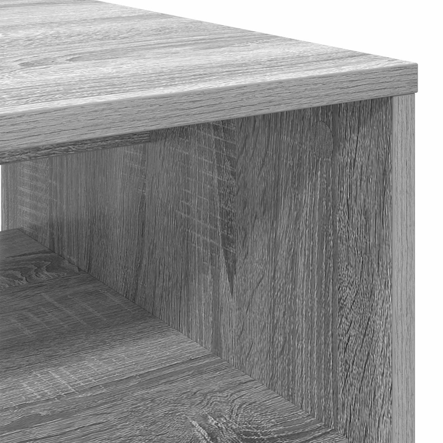 vidaXL Couchtisch Graues Sonoma 80 x 50 x 40 cm Holzwerkstoff