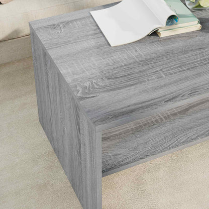 vidaXL Couchtisch Graues Sonoma 80 x 50 x 40 cm Holzwerkstoff