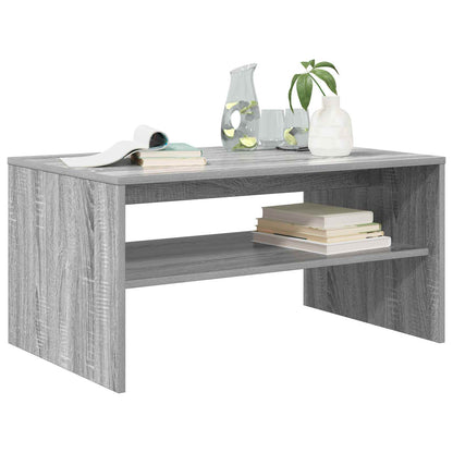 vidaXL Couchtisch Graues Sonoma 80 x 50 x 40 cm Holzwerkstoff