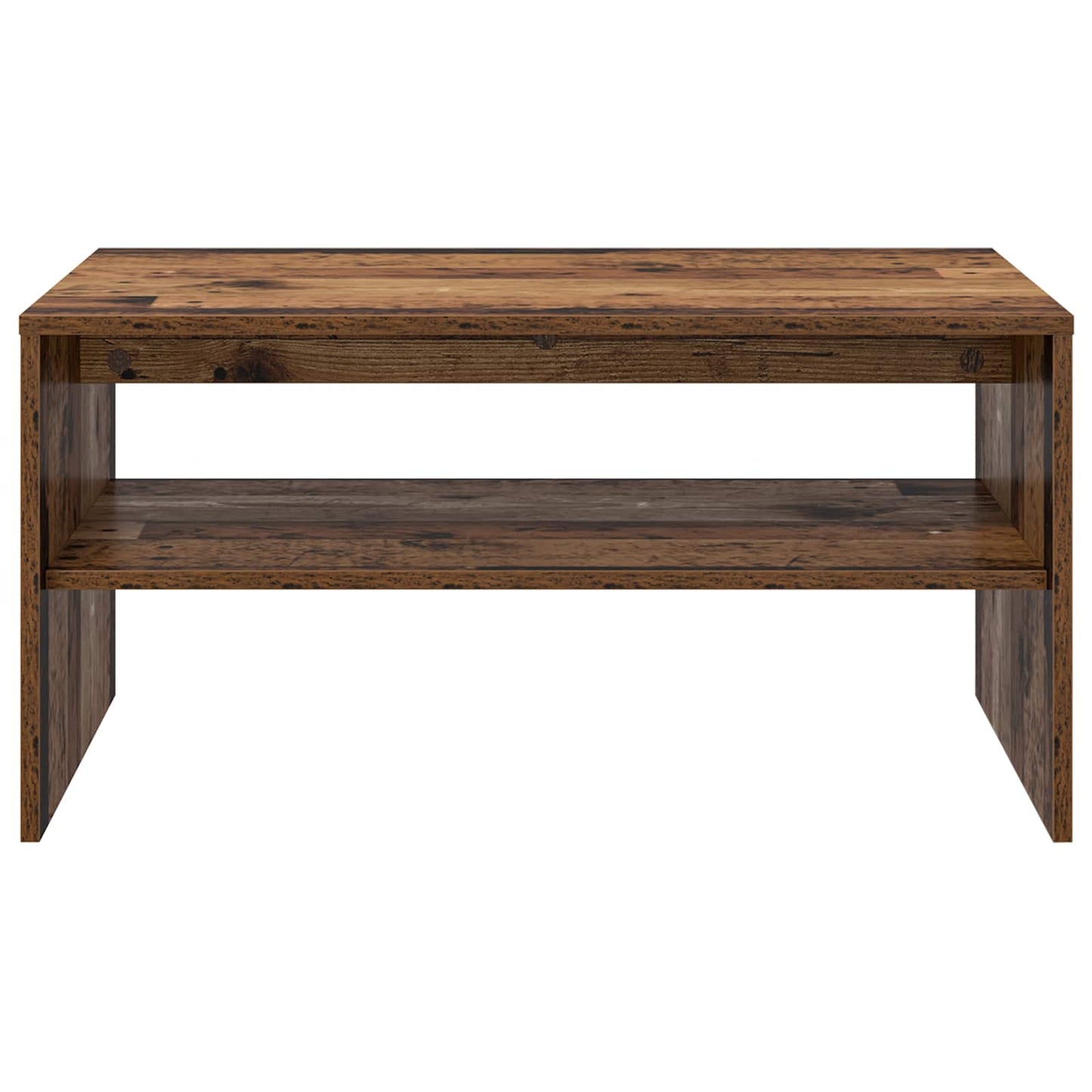 vidaXL Couchtisch Altholz 80 x 50 x 40 cm Holzwerkstoff