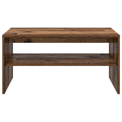vidaXL Couchtisch Altholz 80 x 50 x 40 cm Holzwerkstoff