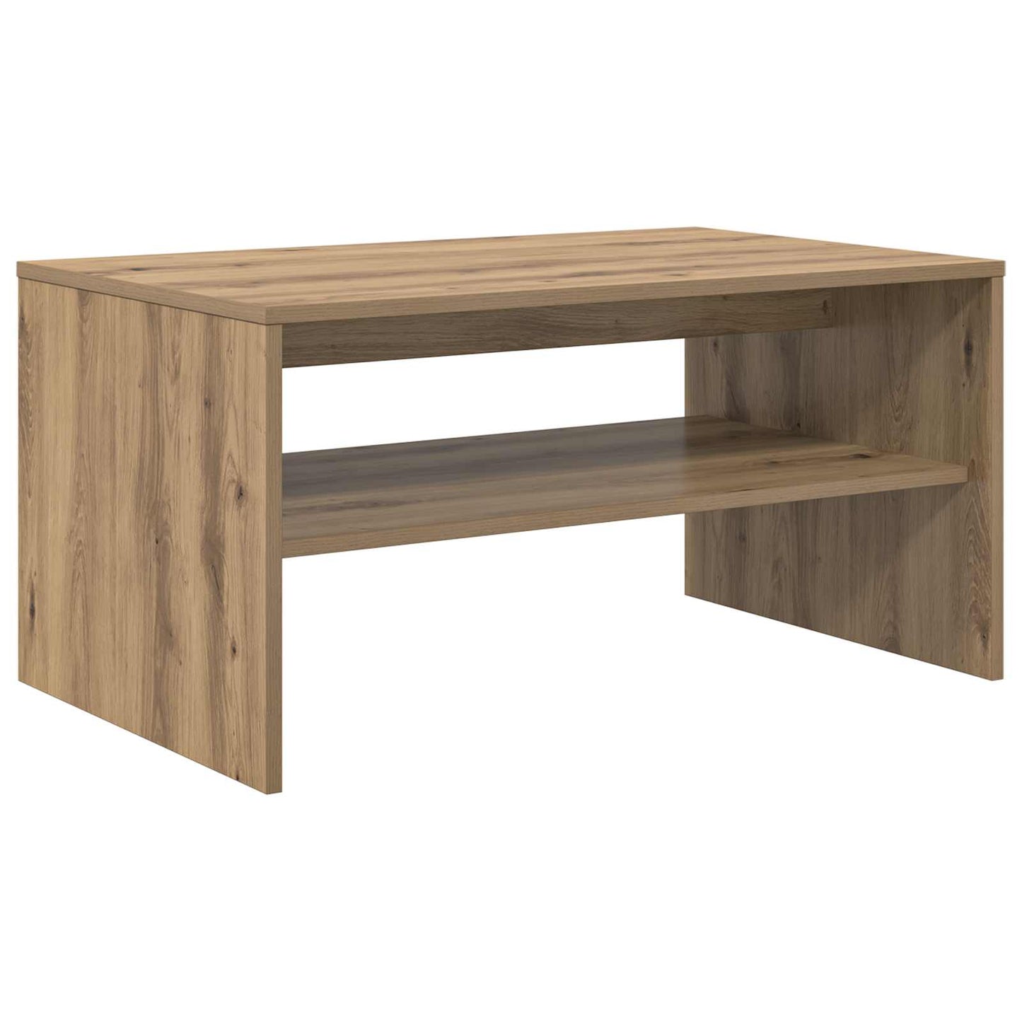 vidaXL Couchtisch Artisan-Eiche 80 x 50 x 40 cm Holzwerkstoff