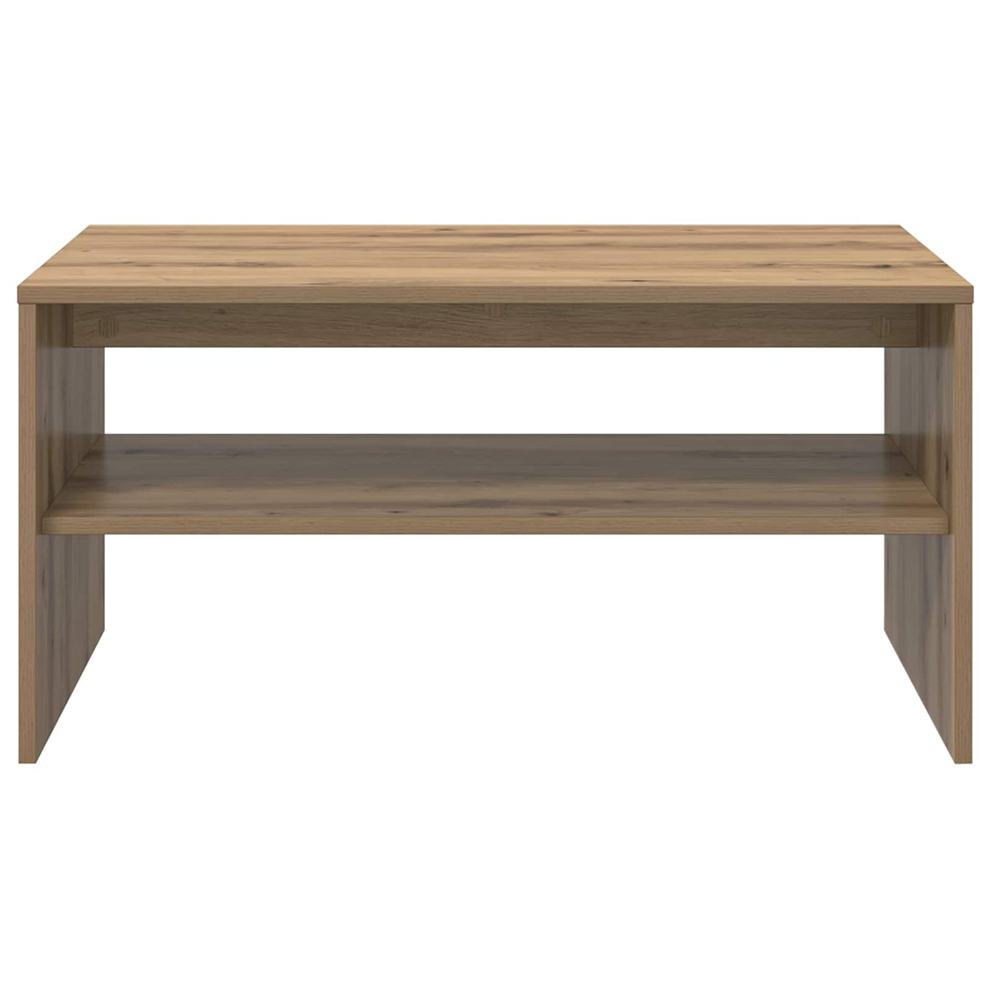 vidaXL Couchtisch Artisan-Eiche 80 x 50 x 40 cm Holzwerkstoff