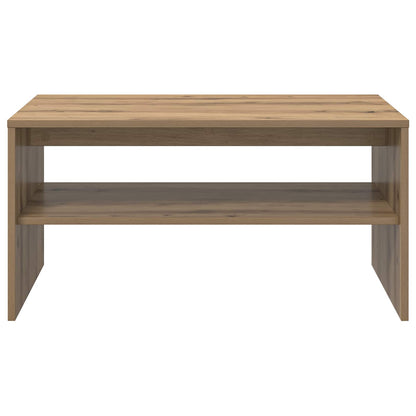 vidaXL Couchtisch Artisan-Eiche 80 x 50 x 40 cm Holzwerkstoff
