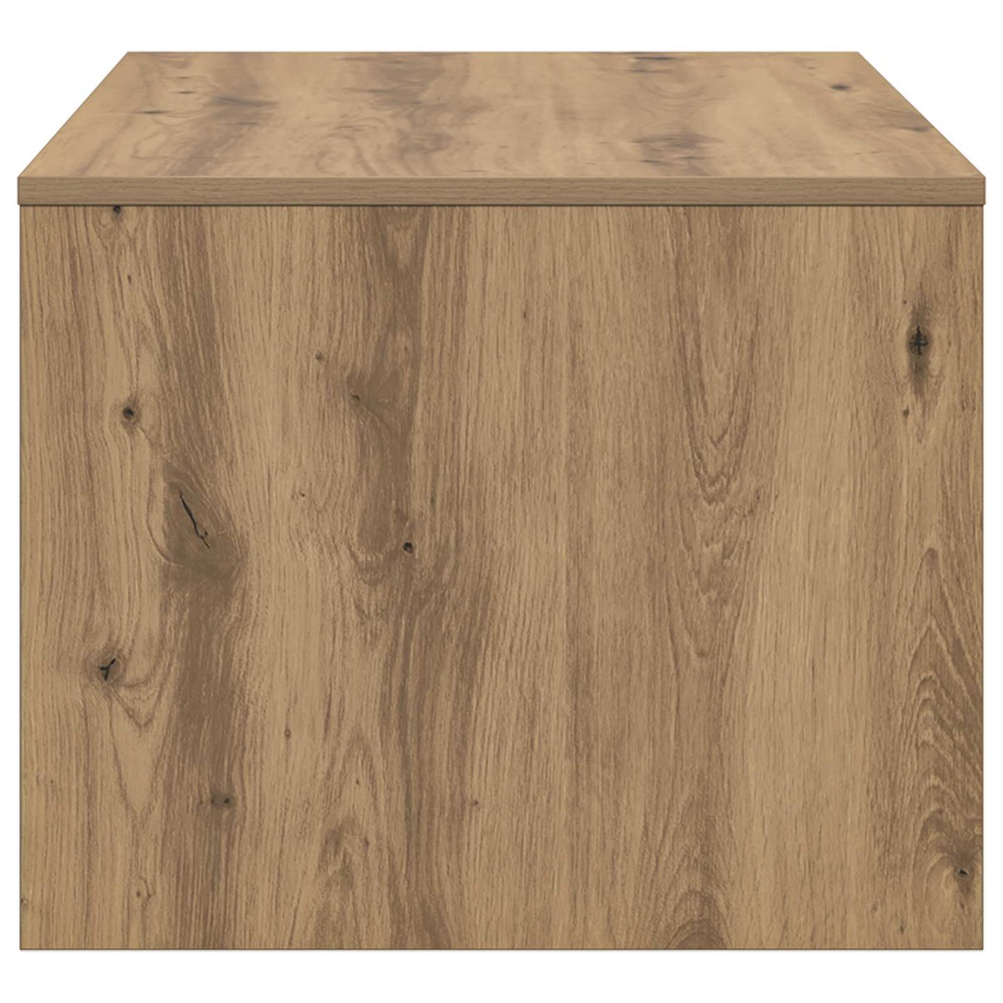 vidaXL Couchtisch Artisan-Eiche 80 x 50 x 40 cm Holzwerkstoff