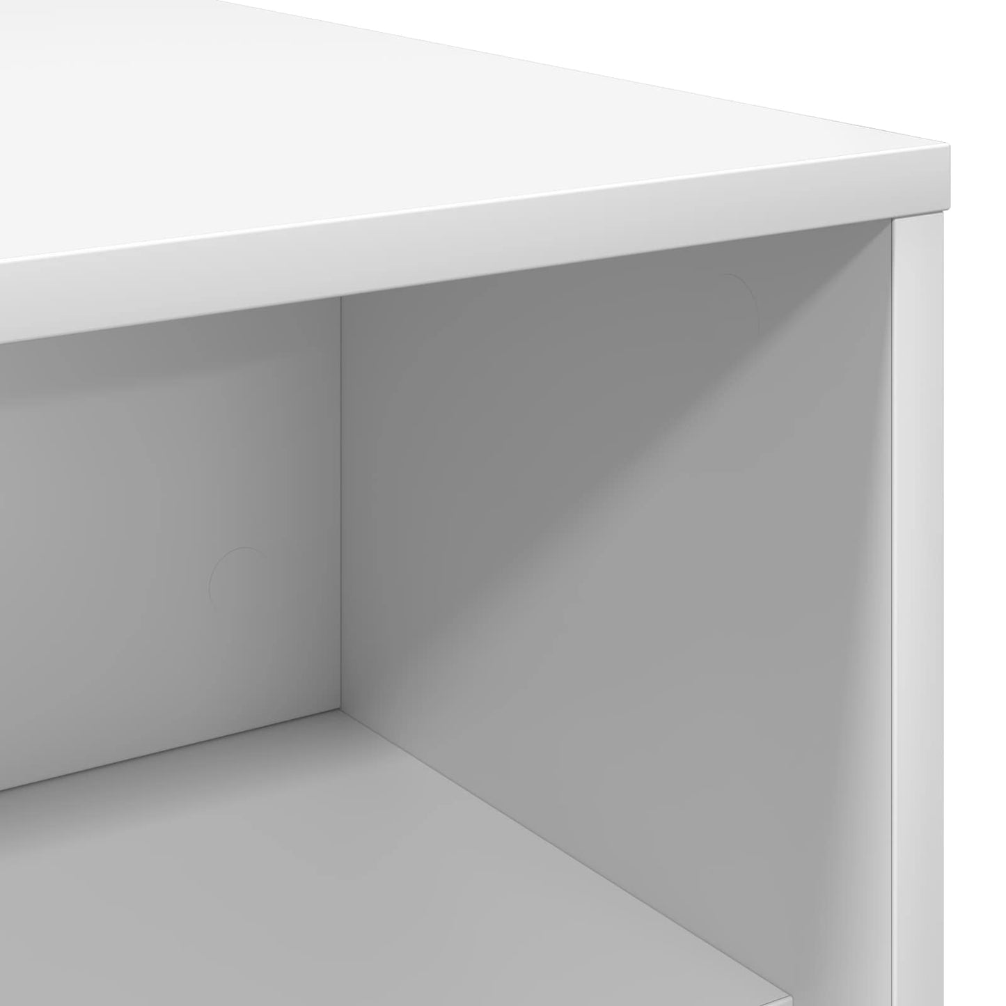 vidaXL Couchtisch Weiß 100 x 50 x 40 cm Holzwerkstoff