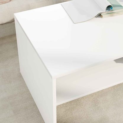 vidaXL Couchtisch Weiß 100 x 50 x 40 cm Holzwerkstoff