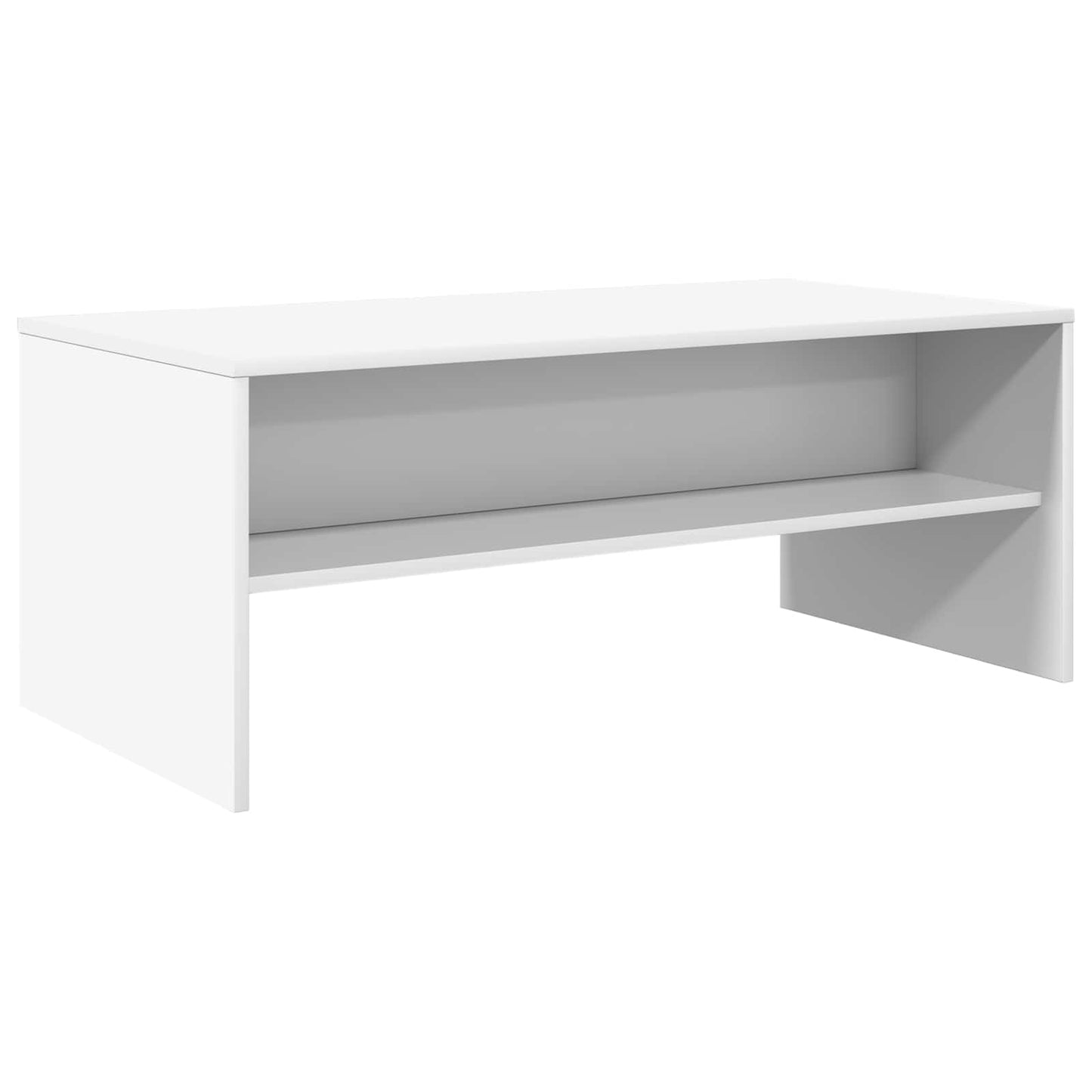 vidaXL Couchtisch Weiß 100 x 50 x 40 cm Holzwerkstoff