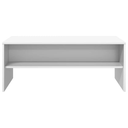 vidaXL Couchtisch Weiß 100 x 50 x 40 cm Holzwerkstoff