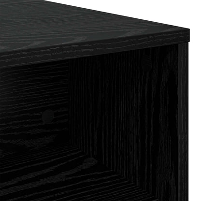 vidaXL Couchtisch Schwarz Eichen-Optik 100 x 50 x 40 cm Holzwerkstoff