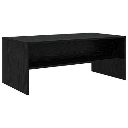vidaXL Couchtisch Schwarz Eichen-Optik 100 x 50 x 40 cm Holzwerkstoff