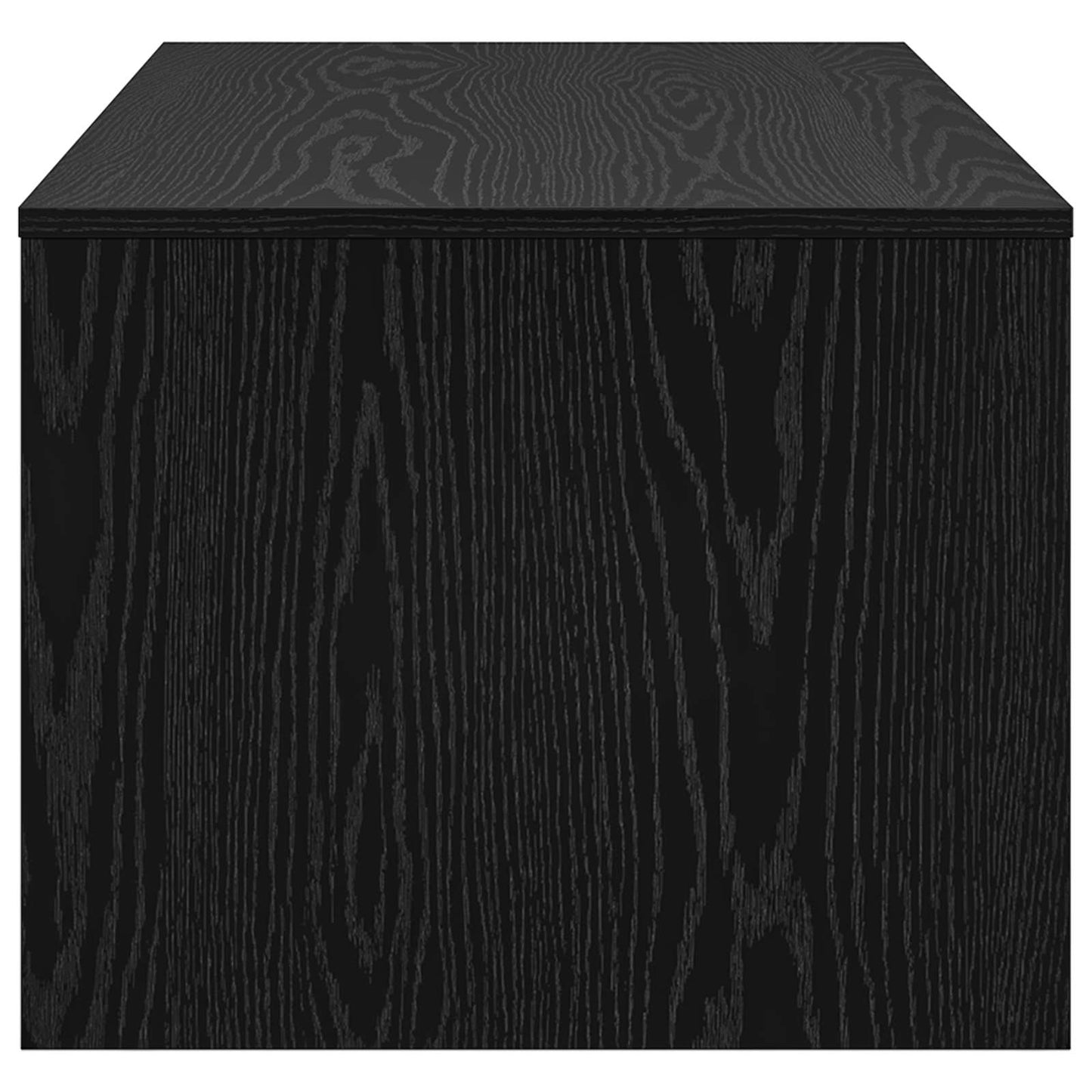 vidaXL Couchtisch Schwarz Eichen-Optik 100 x 50 x 40 cm Holzwerkstoff