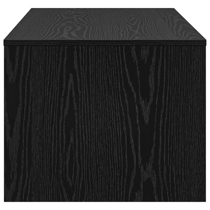 vidaXL Couchtisch Schwarz Eichen-Optik 100 x 50 x 40 cm Holzwerkstoff