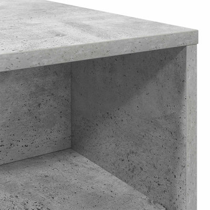 Couchtisch Beton Grau 100 x 50 x 40 cm Holzwerkstoff