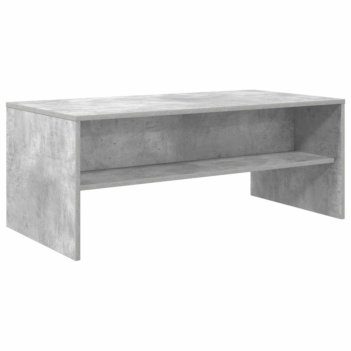 Couchtisch Beton Grau 100 x 50 x 40 cm Holzwerkstoff