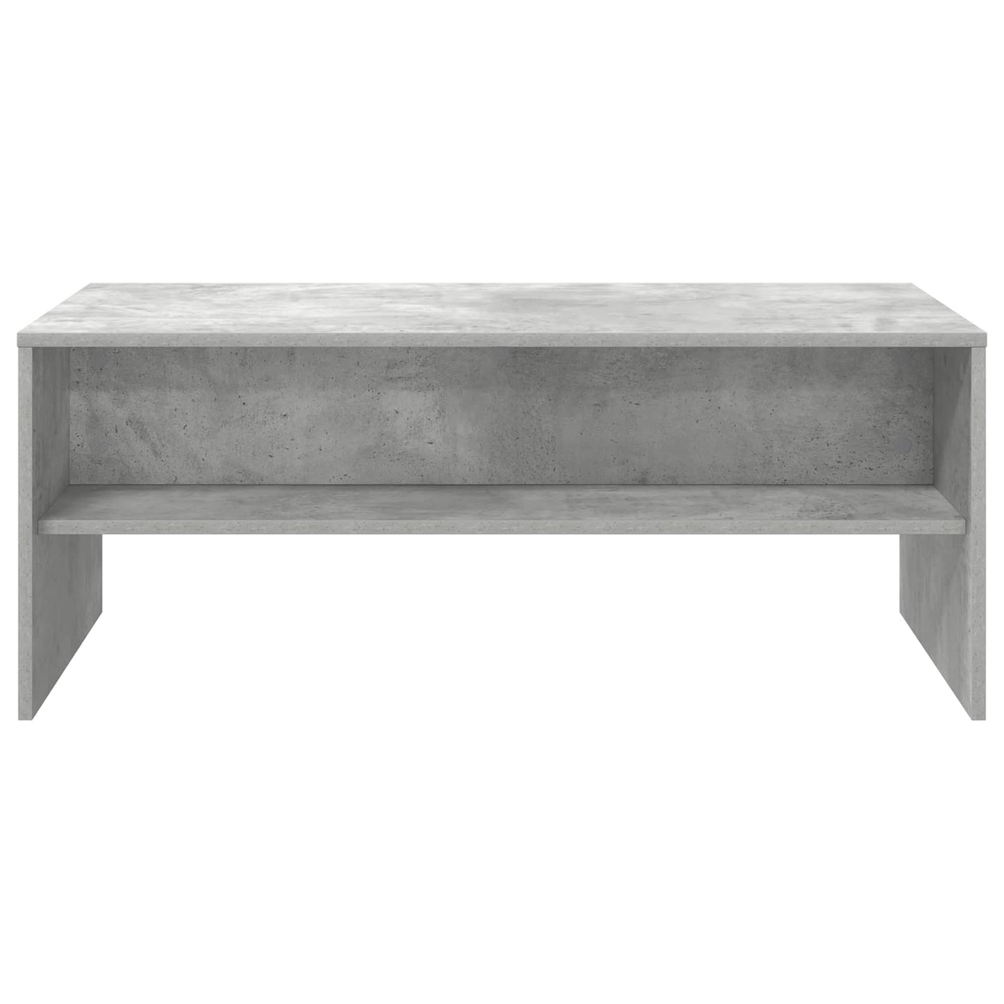 Couchtisch Beton Grau 100 x 50 x 40 cm Holzwerkstoff