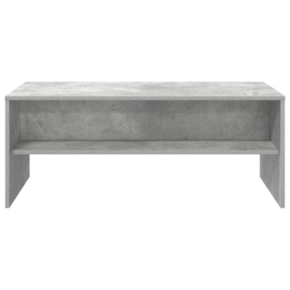 Couchtisch Beton Grau 100 x 50 x 40 cm Holzwerkstoff