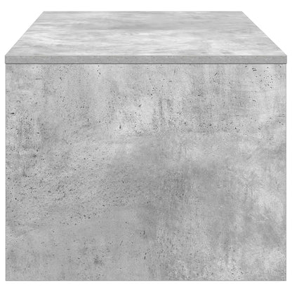 Couchtisch Beton Grau 100 x 50 x 40 cm Holzwerkstoff