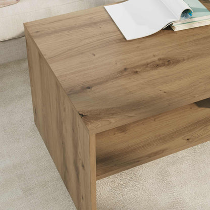 vidaXL Couchtisch Artisan-Eiche 100 x 50 x 40 cm Holzwerkstoff
