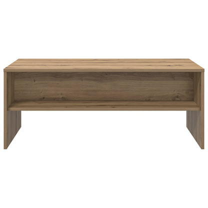vidaXL Couchtisch Artisan-Eiche 100 x 50 x 40 cm Holzwerkstoff
