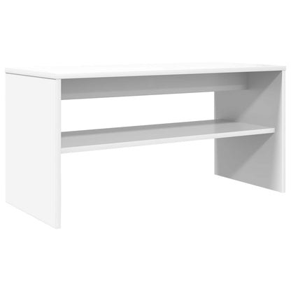 vidaXL TV-Schränk Weiß 80 x 35 x 40 cm Holzwerkstoff