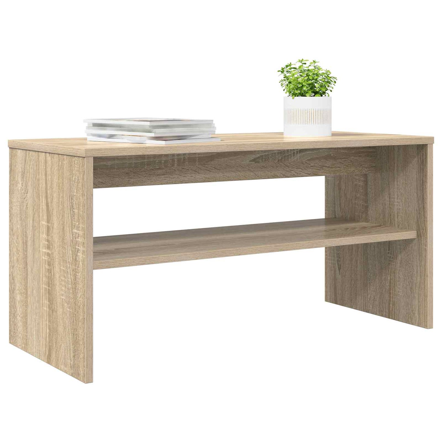 vidaXL TV-Schränk Sonoma-Eiche 80 x 35 x 40 cm Holzwerkstoff