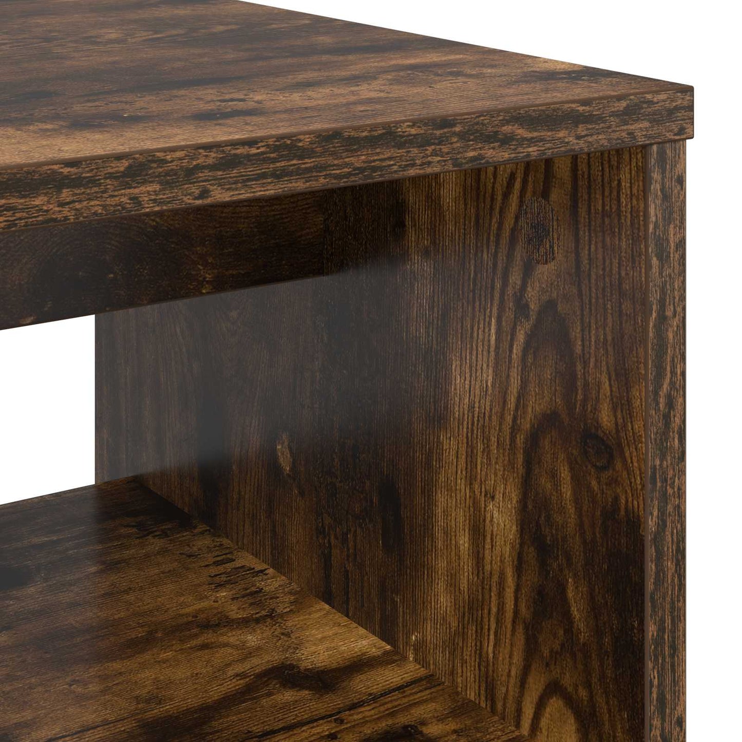 vidaXL TV-Schränk Geräucherte Eiche 80 x 35 x 40 cm Holzwerkstoff